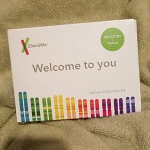 23andMe saliva ancestral history and traits kit
